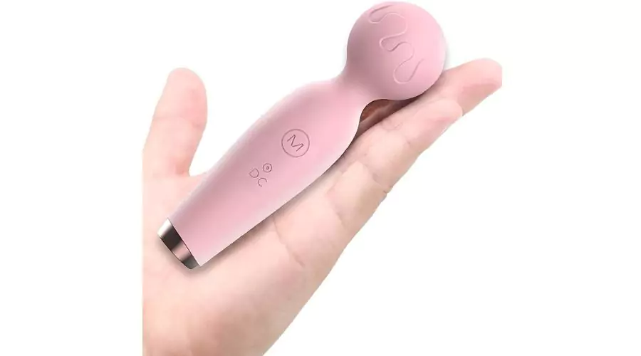 1pc Cordless Silicone Wand Massager