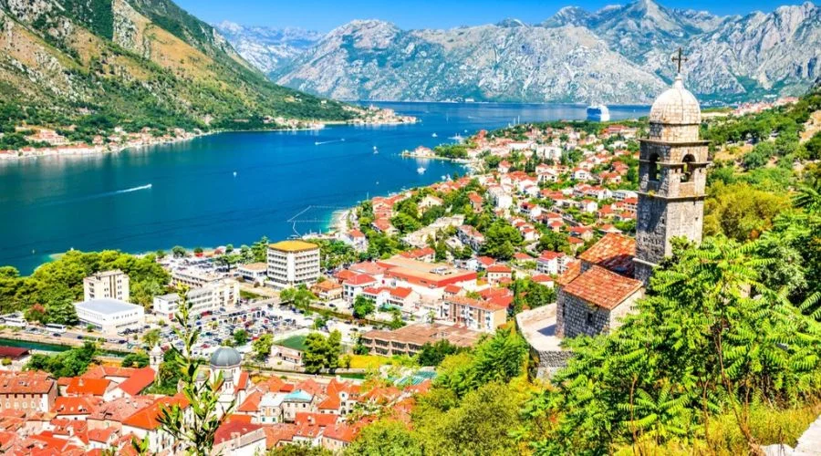 Some popular destinations in Montenegro