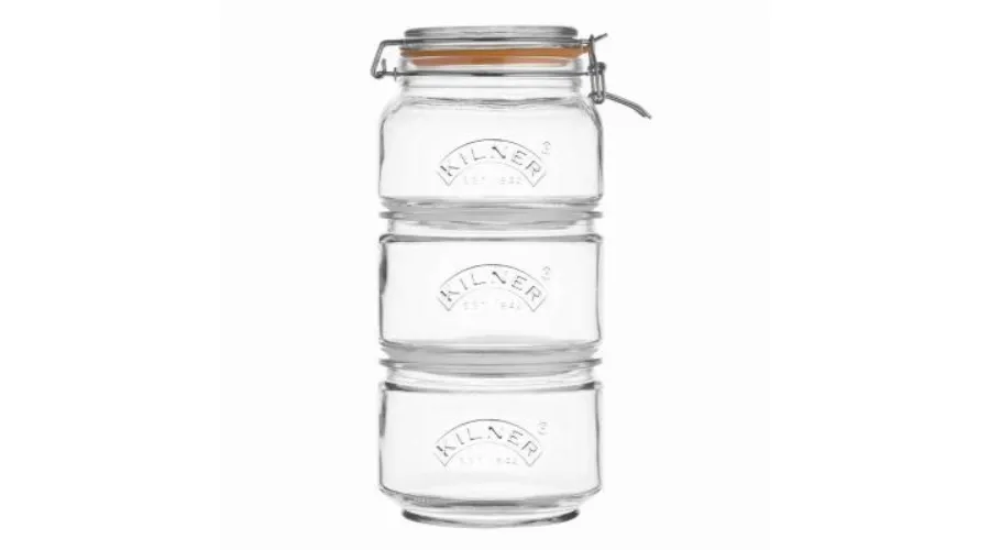 Kilner Stackable Storage Jar Set