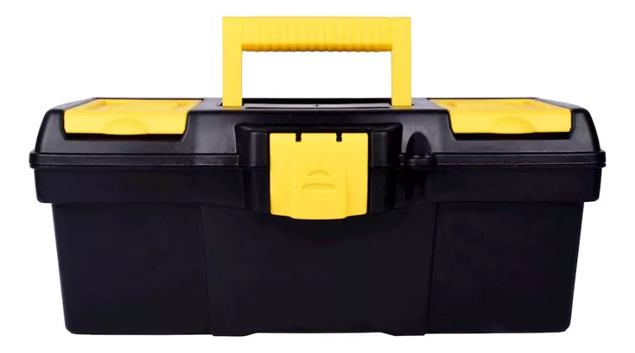 TOOL BOX WITH 13 INCH COMPARTMENTS