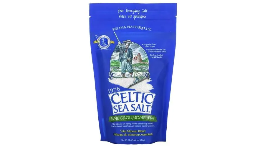 Celtic Sea Salt, Fine Ground 
