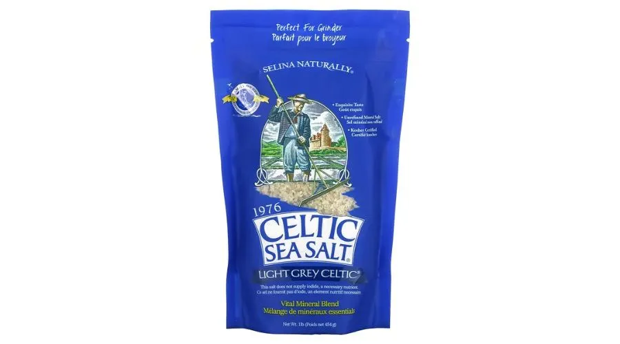 Celtic Sea Salt, Light Grey Celtic