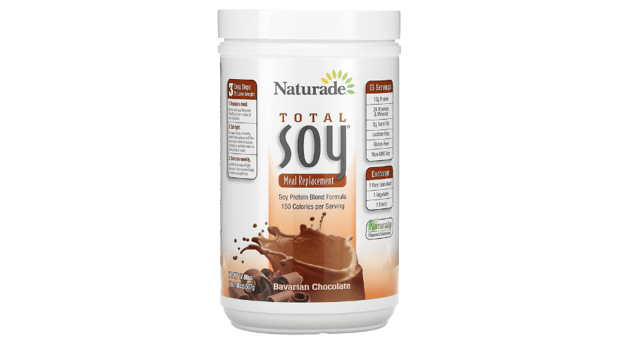 Naturade, Total Soy, Meal Replacement, Bavarian Chocolate