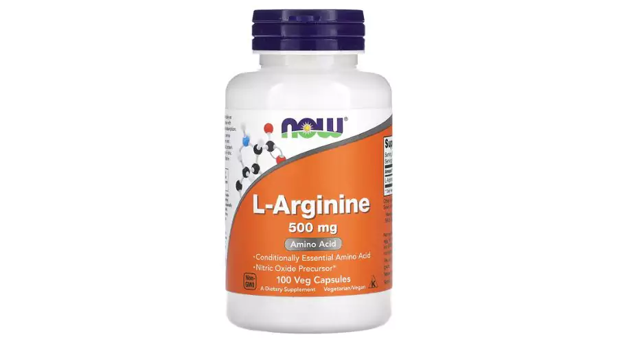 NOW Foods, L-Arginine, 500 mg, 100 Veg Capsules