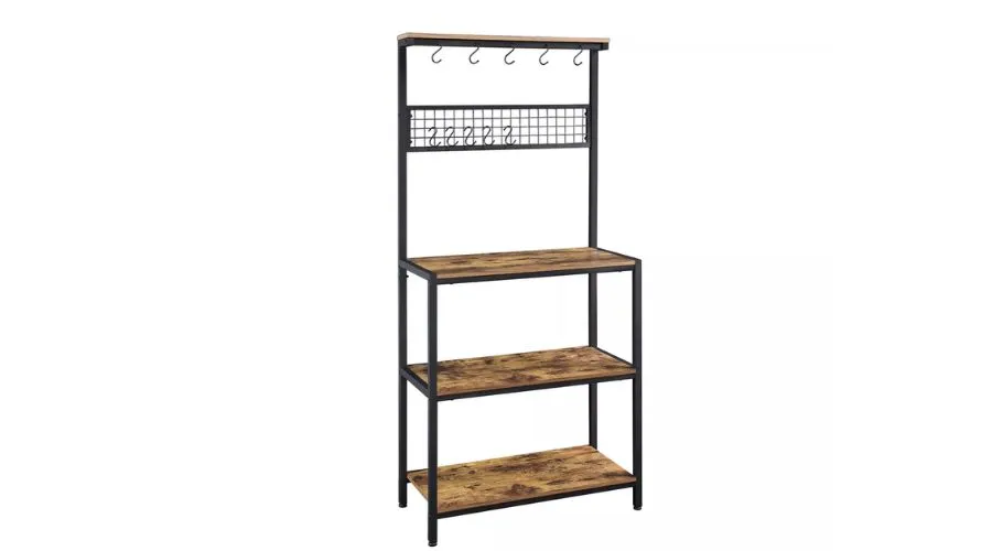 Yaheetech Kitchen Bakers rack with 4 Storage Shelves