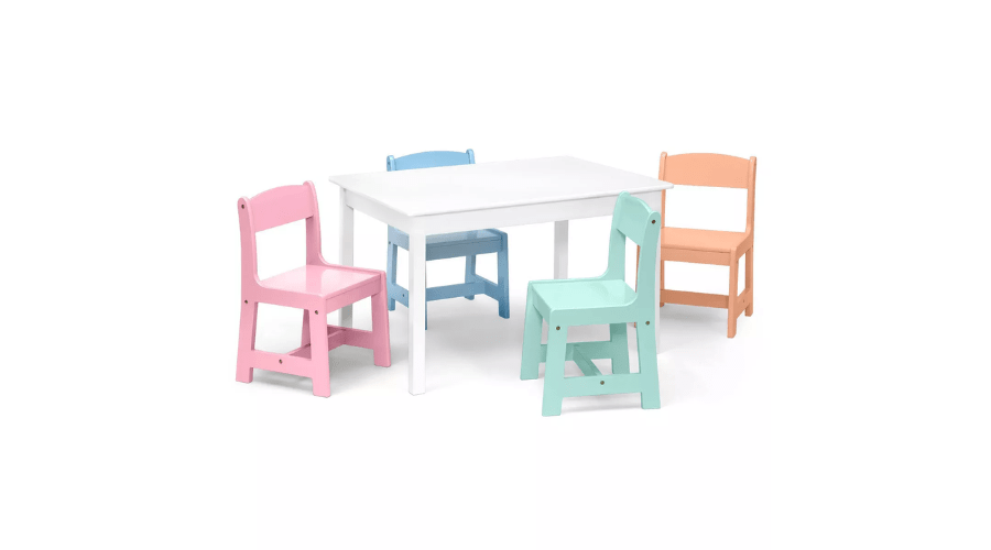 Delta Children MySize Kids' Table with 4 Chairs