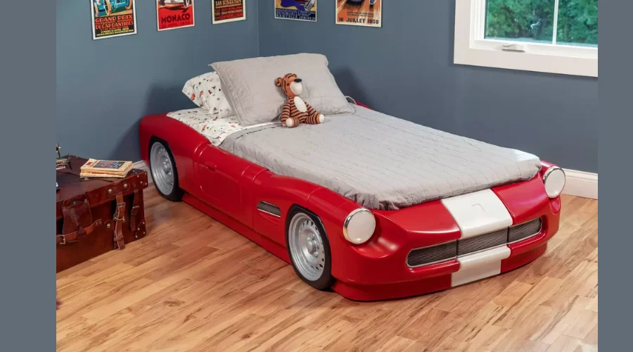 Step2 Roadster Toddler-to-Twin Bed - Red