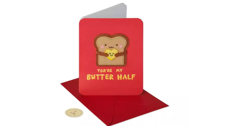 You're my Butter Half!' Valentine's Day Card 