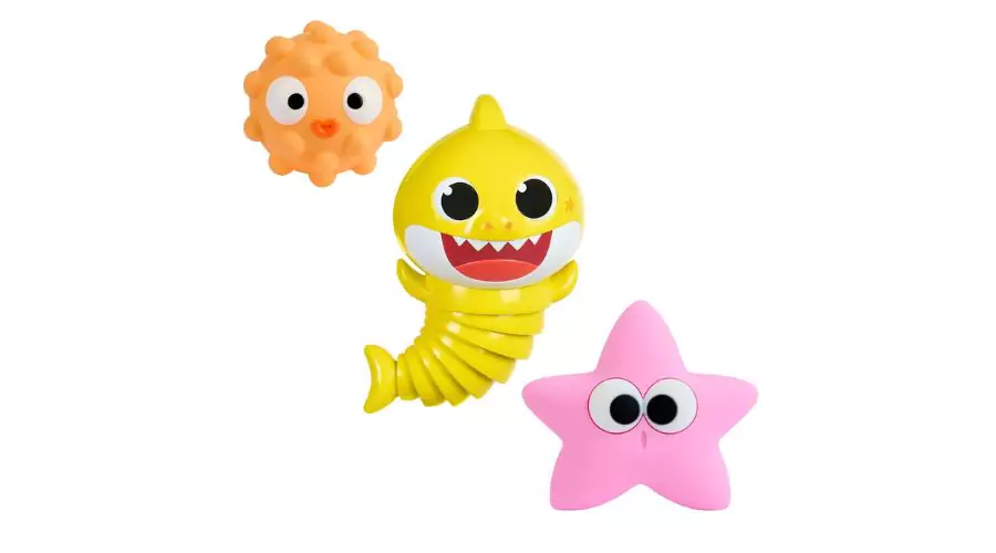 Baby Shark Sensory Fun Friends Bath Toy