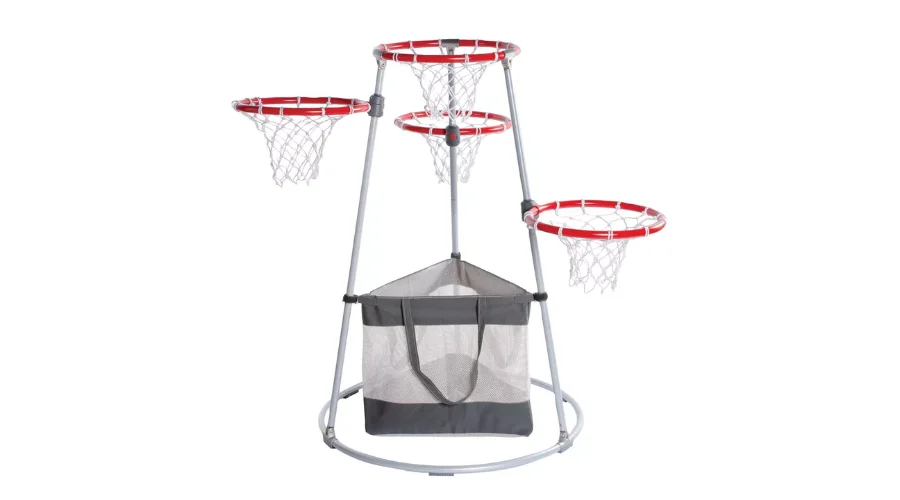 Kaplan Early Learning 4-Hoop Basketball Play Set with Storage Bag | Nobelpuma