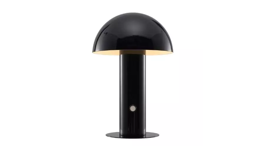 Bohemian Rechargeable/Cordless Iron LED Mushroom Table Lamp