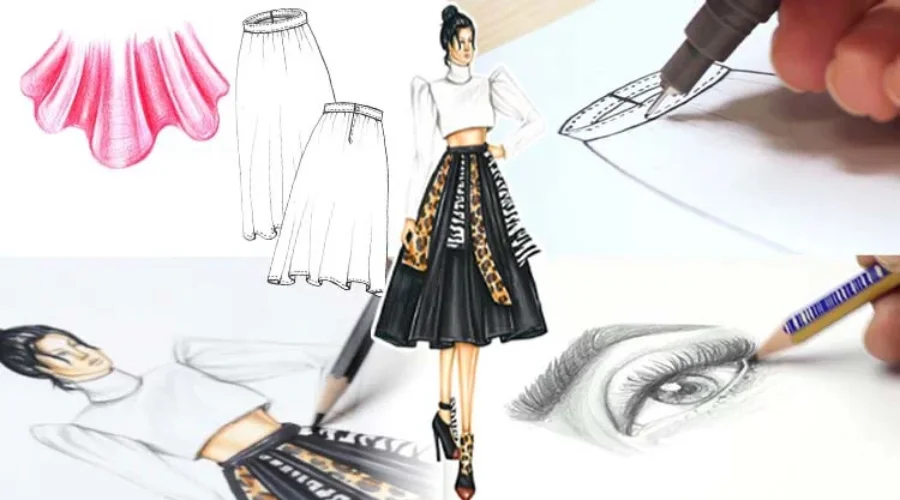 Fashion Design Drawing Course from Beginner to Advanced