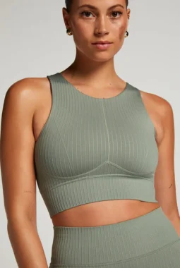 HKMX Seamless Sports Bra – Green