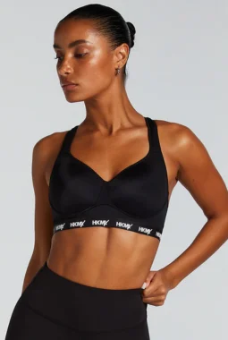HKMX The All Star Level 2 Sports Bra – Black