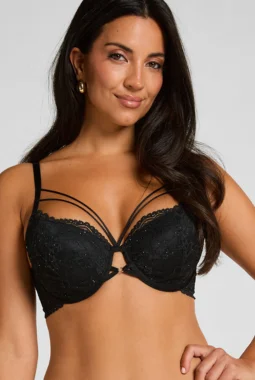 Padded Demi Bra Sabrina – Black