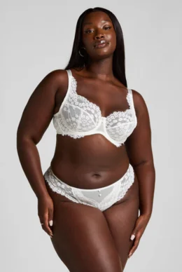 Unpadded Underwire Bra Daisy – White (1)